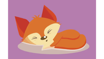 Animated fox.