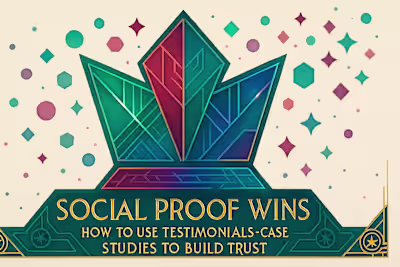 Social Proof Wins: How to Use Testimonials & Case Studies to Build Trust
