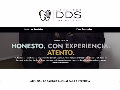 Detailed Translation of Dentist Office Website