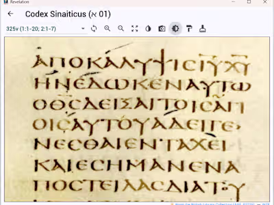 A cross-platform app for exploring Revelation