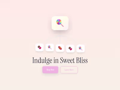 Built a digital candy store