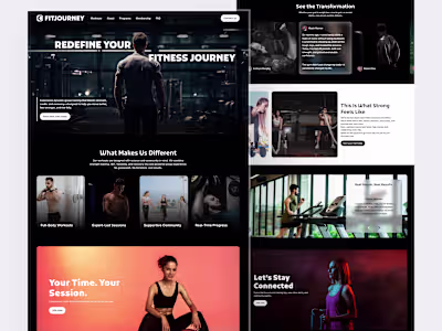 𝐅𝐢𝐭𝐉𝐨𝐮𝐫𝐧𝐞𝐲 𝐋𝐚𝐧𝐝𝐢𝐧𝐠 𝐏𝐚𝐠𝐞 𝐑𝐞𝐝𝐞𝐬𝐢𝐠�...