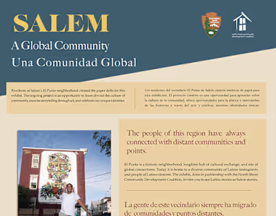 Exhibition panel layout design on Behance