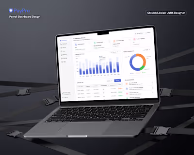 PayPro Payroll Application UI/UX Design