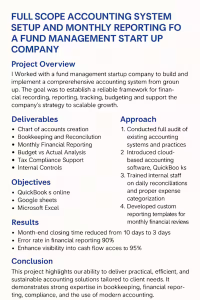 System Implimentation and Setup