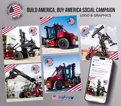 Design Support for the 'Build America, Buy America' campaign...