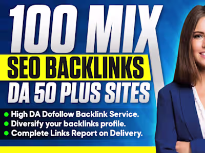 Boost Your SEO with 100 High Authority Do Follow Backlinks