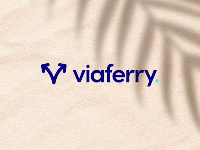 Viaferry Ferry Booking platform branding