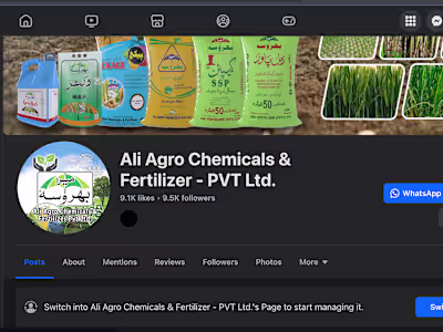 Designed Social Media posts