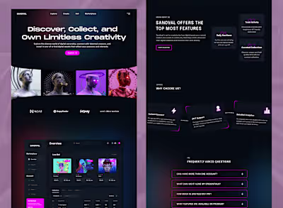 Sandval - NFT Marketplace