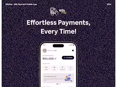 Bills Pay Mobile App Case Study