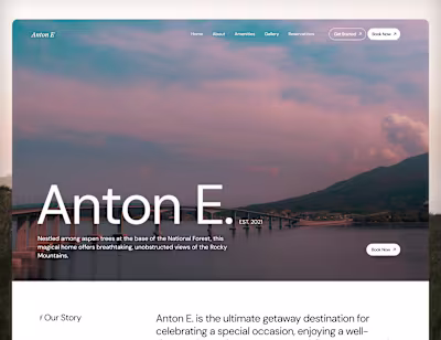 Anton E. — Luxury Mountain