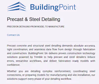 Created a landing page and