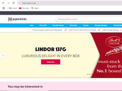  World of Sweets (Hancocks) Limited