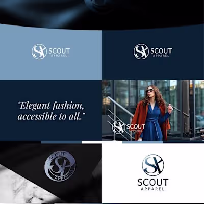 Brand Visual Identity Design - Scout Apparel | 99designs