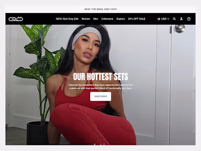 Shopify Site Development for Inner Glö Apparel