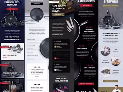 Email design I did for a client 