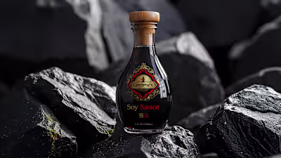 Conimex Black Packaging Design