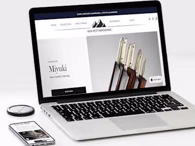 Black Friday Sale Landing Page | New West KnifeWorks