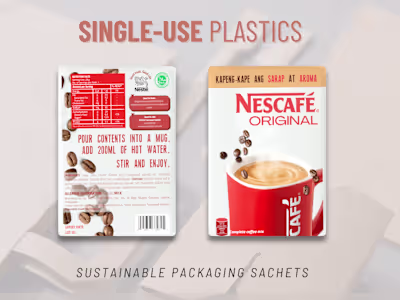 CONCEPT DESIGN: A SOLUTION FOR SINGLE-USE PLASTICS