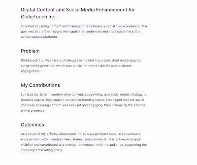 Copywriter / Social Media Manager