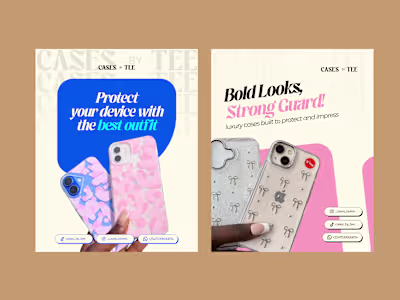 Cases by Tee Social Media Design System
