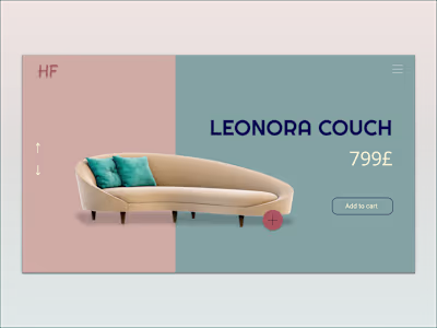 Furniture e-commerce website