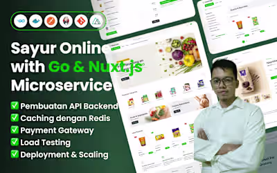 Online Class eCommerce Vegetable With Golang & Nuxt.js