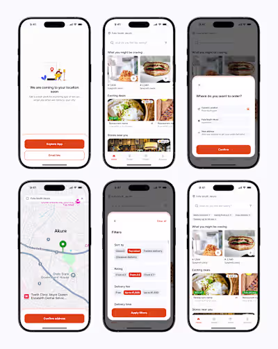 I designed the end-to-end Food Corner ecosystem, including t...