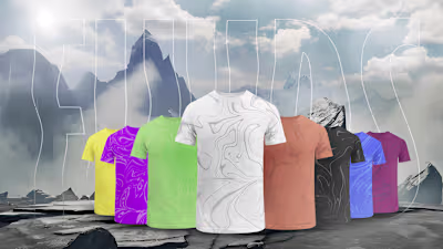 T-Shirt Mockup Designs for Rizzitup