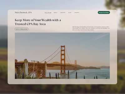 Quiet design speaks louder. A classic and elegant interface ...