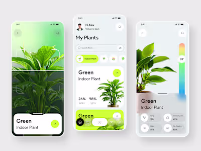 Plant Care App Design