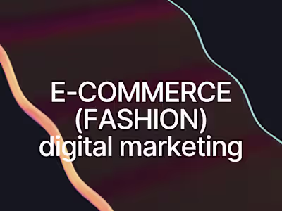 Digital Marketing Campaign for an E-commerce Store