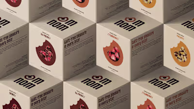 OM NOM | Brand Identity & Packaging Design