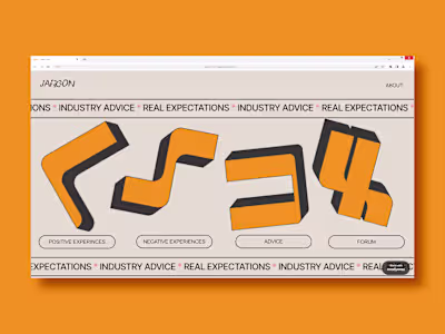Jargon – An Honest Website for the Creative Industry