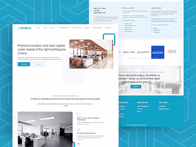 CoWorking | Web design | UI/UX | Landing Page | Homepage