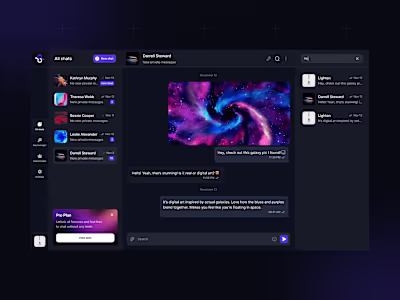 Key Sharer | Encrypted Chat Platform | Web, Mobile, Landing