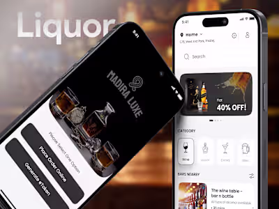 Madira Luxe Liquor Delivery App