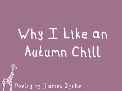 'Why I Like an Autumn Chill' I used to dread That Autumn Chi...