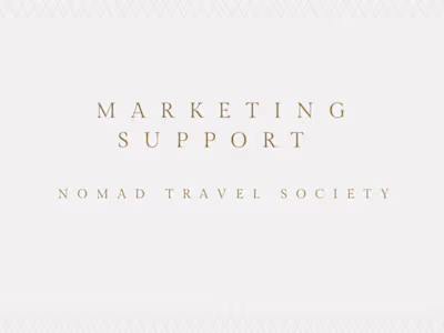 Social Media Support- Nomad Travel Society