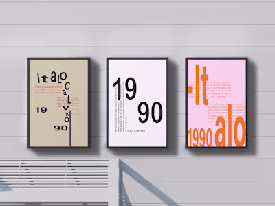 Experimental Posters