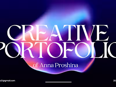 Creative Portofolio of Anna Proshina