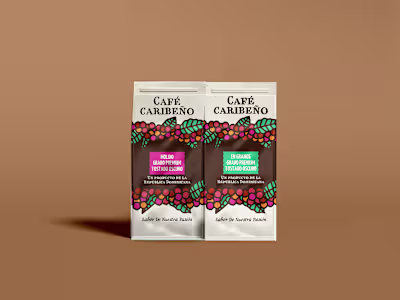 Packaging Design para Café Caribeño on Behance