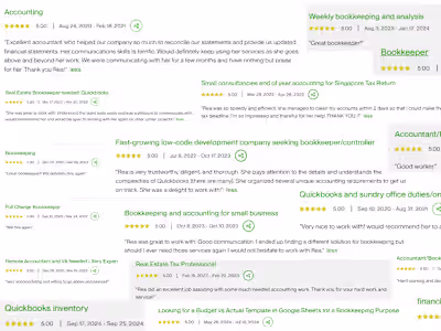 Freelance Accountant / Bookkeeper | Various Small Businesses