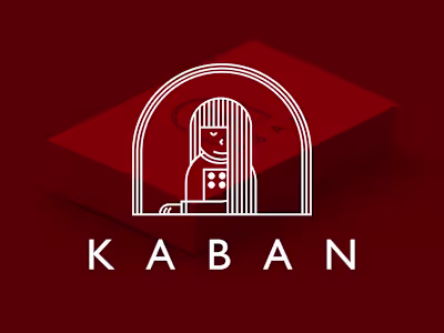 KABAN logo design