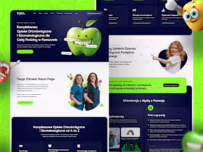 Website Redesign for Dental & Orthodontic Clinic