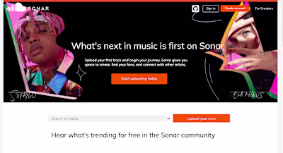 Sonar - A clone of SoundCloud.