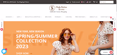 Ecommerce Sales Funnel | Italystation Fashion Brand