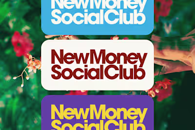 Brand Identity Design: New Money Social Club
