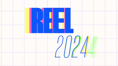 2024 2D Motion Design Showreel